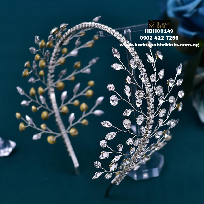 Crystal Leaves Hairband
