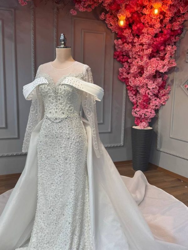 mermaid wedding gown in Lagos