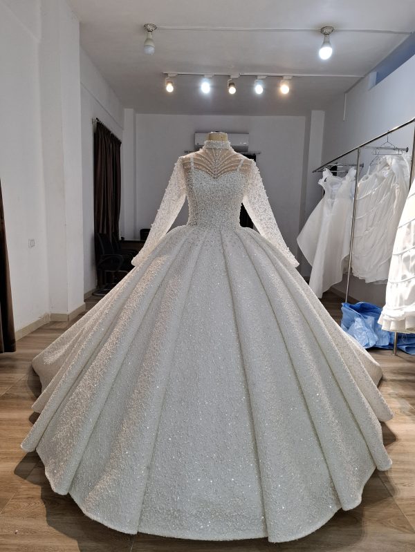 boutique beaded cap sleeve maxi dress Penelope | Pearl Wedding Dresses Brisbane and Online